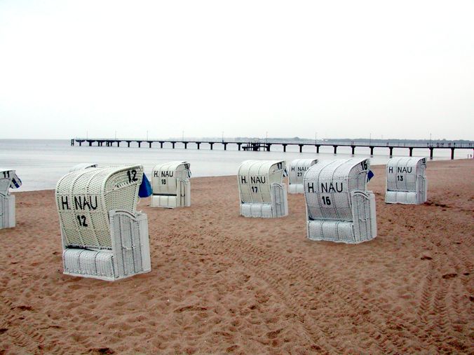 Seebrücke in Timmerdorfer Strand