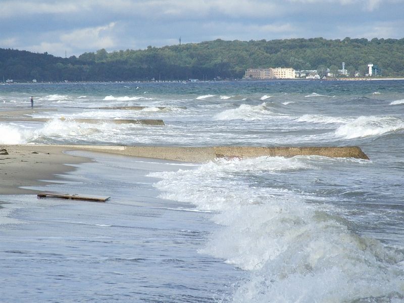 Am Strand von Niendorf