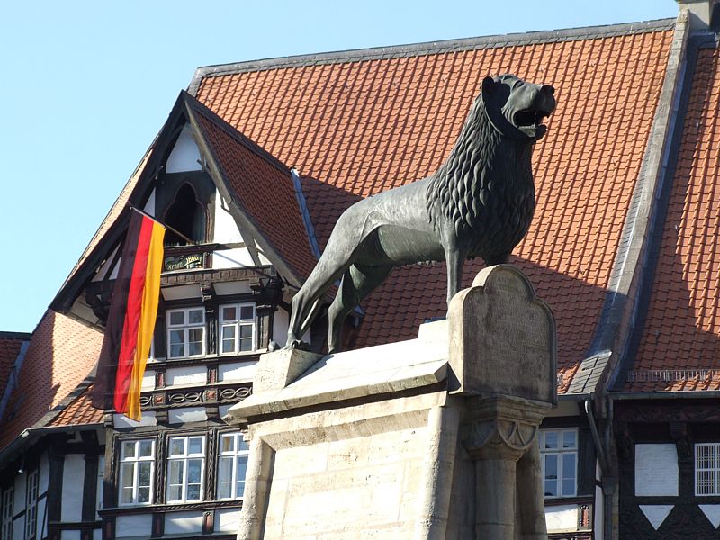 Der Burglwe, Wahrzeichen Braunschweigs