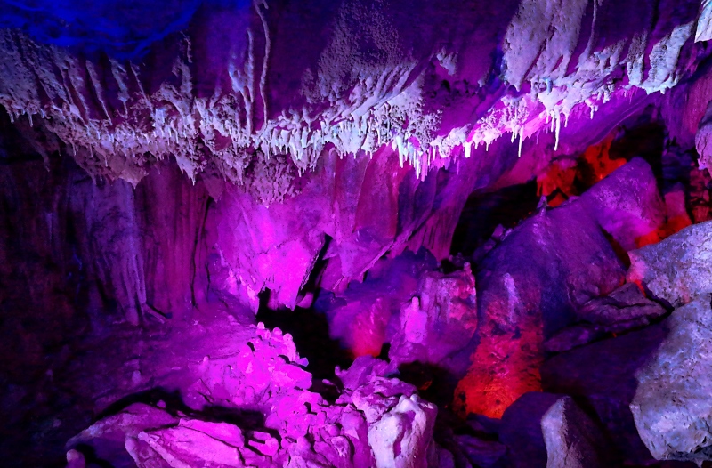 Illumination der Dechenhöhle im Sauerland