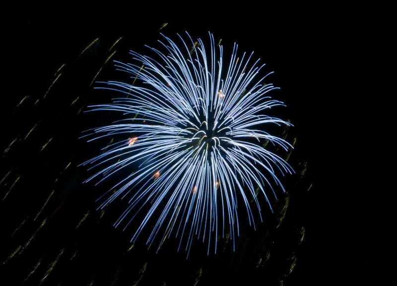 Schützenfest mit Feuerwerk in Goslar