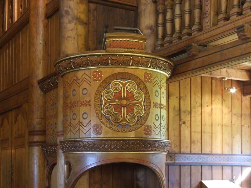 Stabkirche in Hahnenklee im Harz