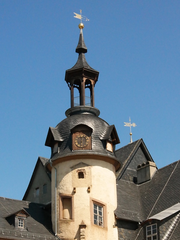 Historische Altstadt und Schloss von Stolberg im Harz