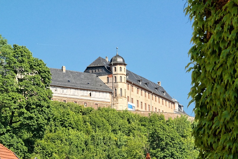 Historische Altstadt und Schloss von Stolberg im Harz