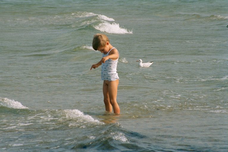 Am Strand von Binz